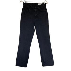 Imogene & Willie Women Size 25 Black Rinse Selvedge Denim High Rise Sophie Jeans